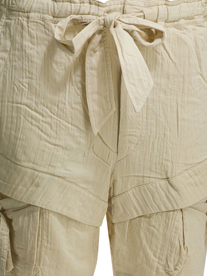 Marant ÉToile Bermia Shorts - Beige | 803db4839f907485d746df10df41ef49a1b1b4e6