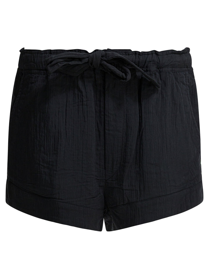 Marant ÉToile Birva Shorts - Nero | 566fe5bed5df7c053a78063e0b97d2ca401af932