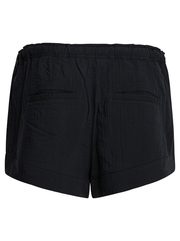 Marant ÉToile Birva Shorts - Nero | 825b4136f346ae9ce5f4a0ff3617aff4e6c45eb2