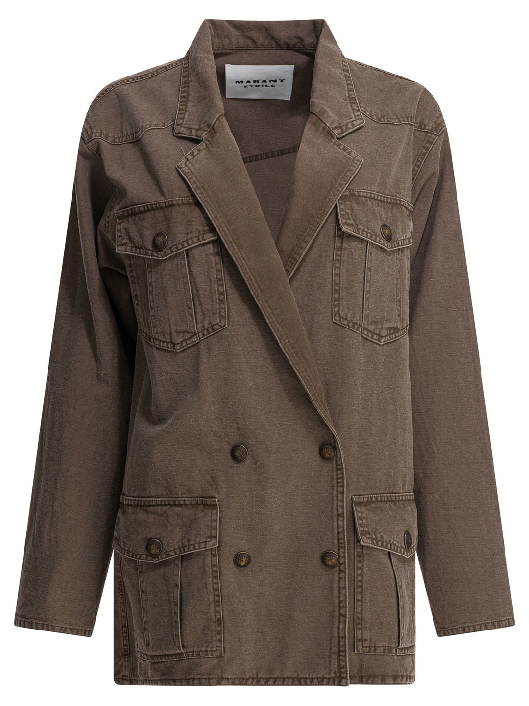 Marant ÉToile Nevala Jackets and Coats - Marrone | 7f64dff8f37fcf6d573d915f04fd19e0a034bb6d
