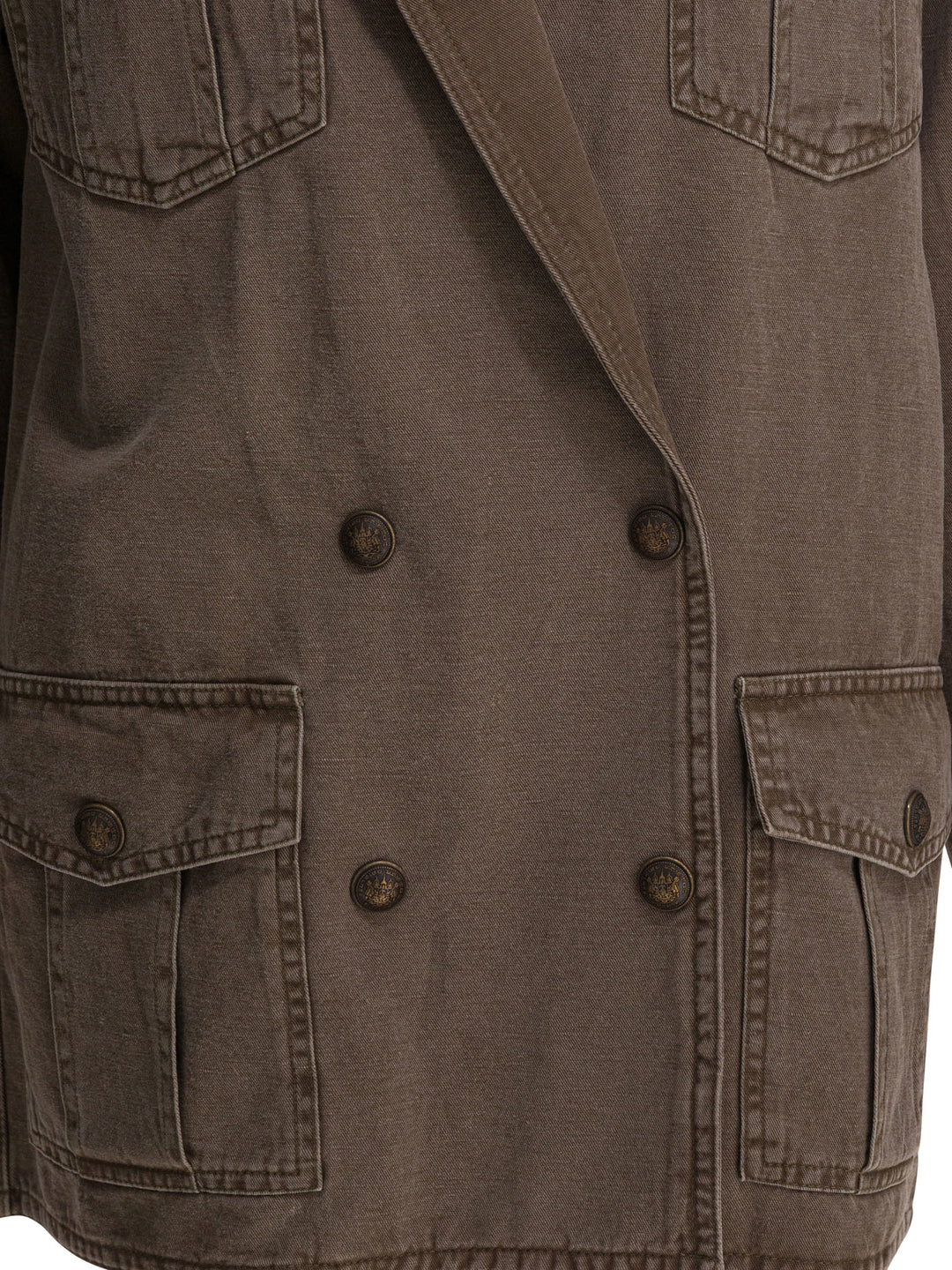 Marant ÉToile Nevala Jackets and Coats - Marrone | 3ce9698a4849cad3e8af7ef243ba9ce9a2d01b0a