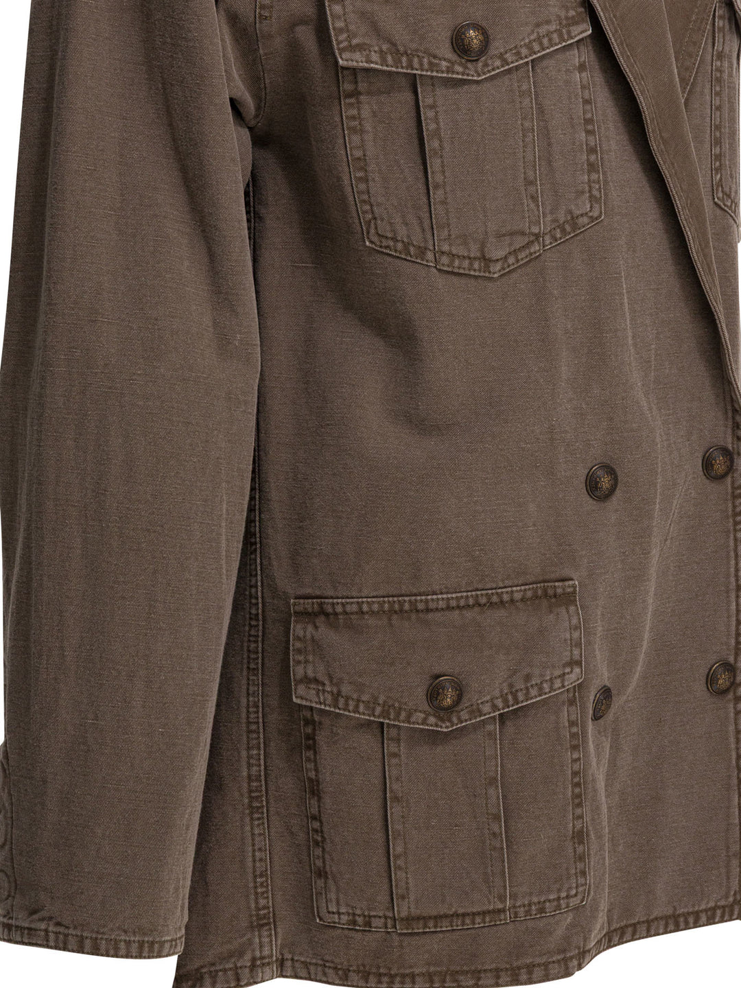 Marant ÉToile Nevala Jackets and Coats - Marrone | 77271b590422f3c3226c250da979421c48feb085