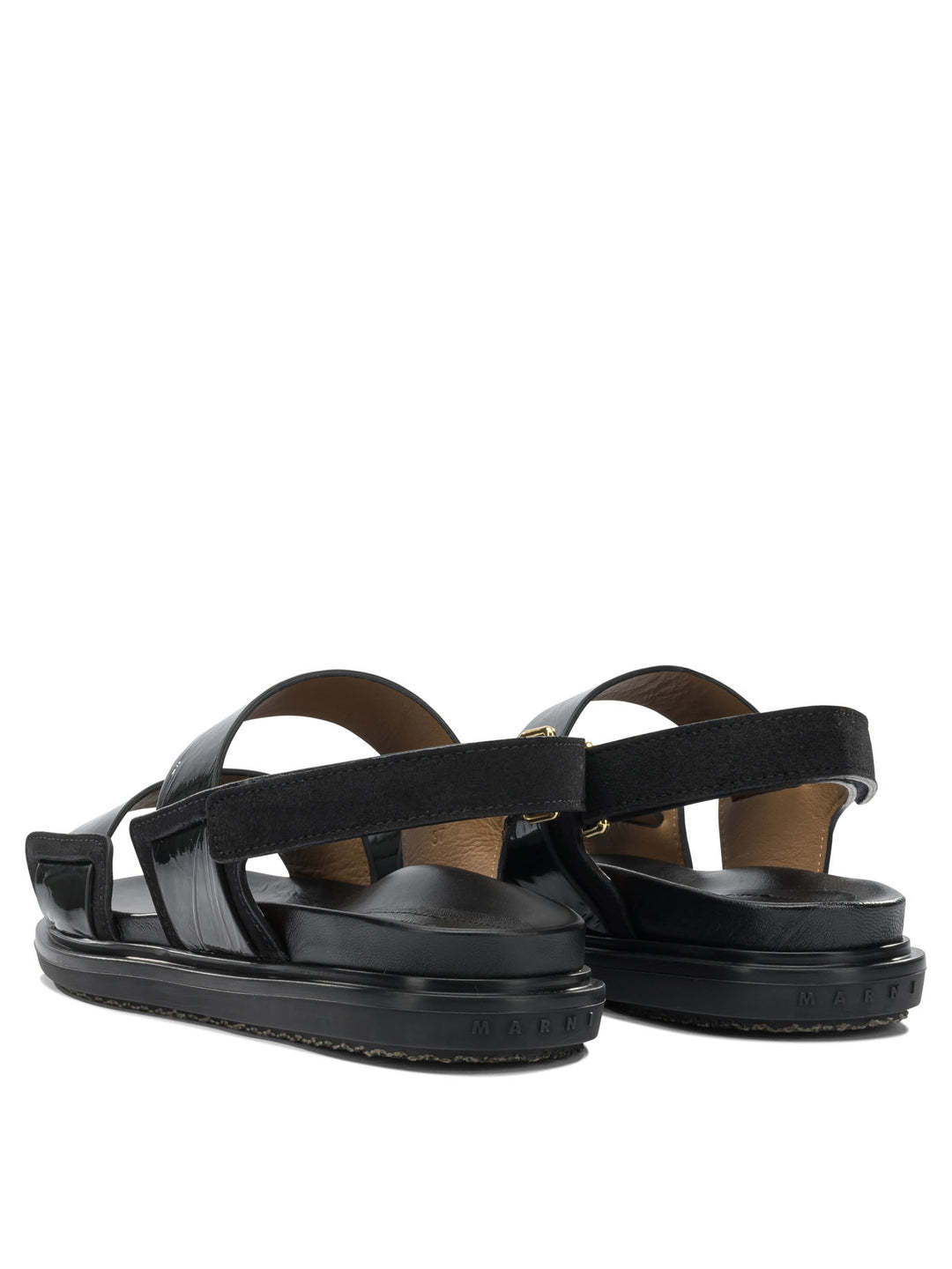 Marni Fussbett Sandali - Nero | 87ac0d08addf1b318c2a184b6c77b575e4efeeaf