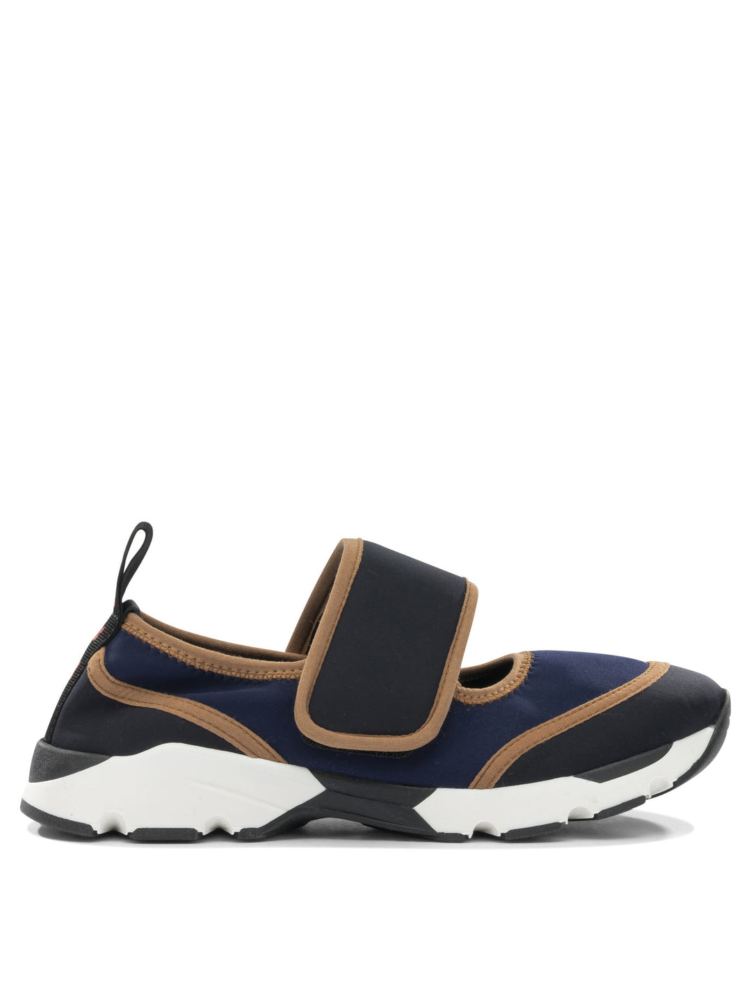 Marni Mary Jane Sneaker In Lycra Sneakers & Slip-On - Blu | a180c8d2d0a381394fe64b70fb2c23e58f6e942e