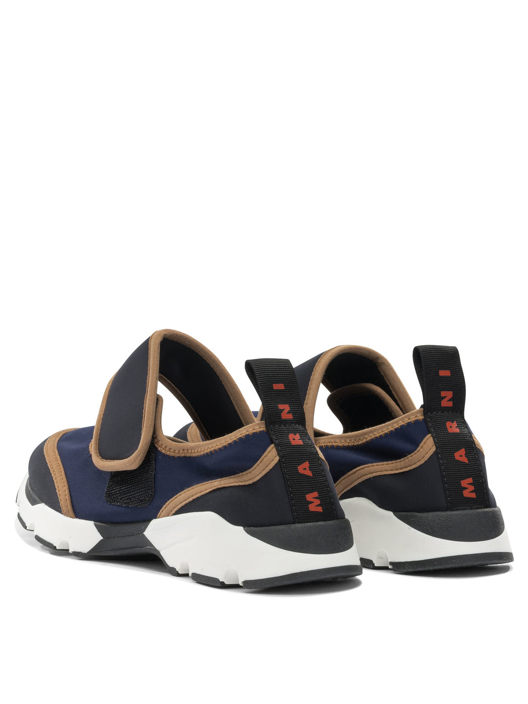 Marni Mary Jane Sneaker In Lycra Sneakers & Slip-On - Blu | 404281644b84ba5da28c3ea4afc7c257796944eb