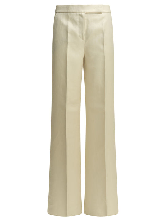 Tailored Pants Trousers Beige