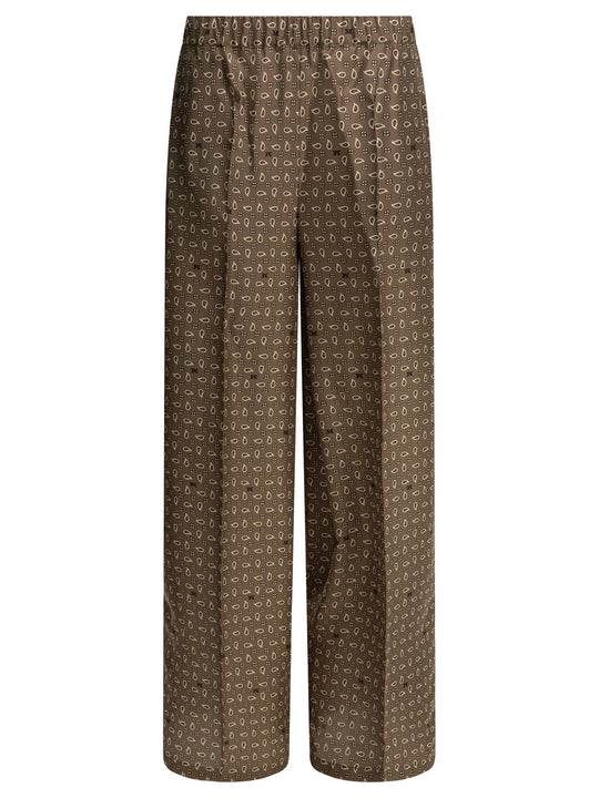 Trousers Marrone