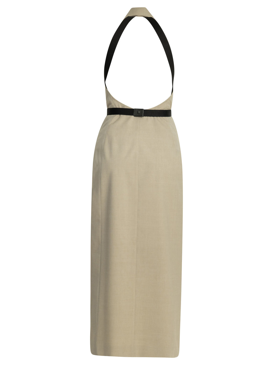 Max Mara Open Back Midi Dress Abiti - Beige | 24dd67ae39ad5630f5070ac6c736143dfed040b4