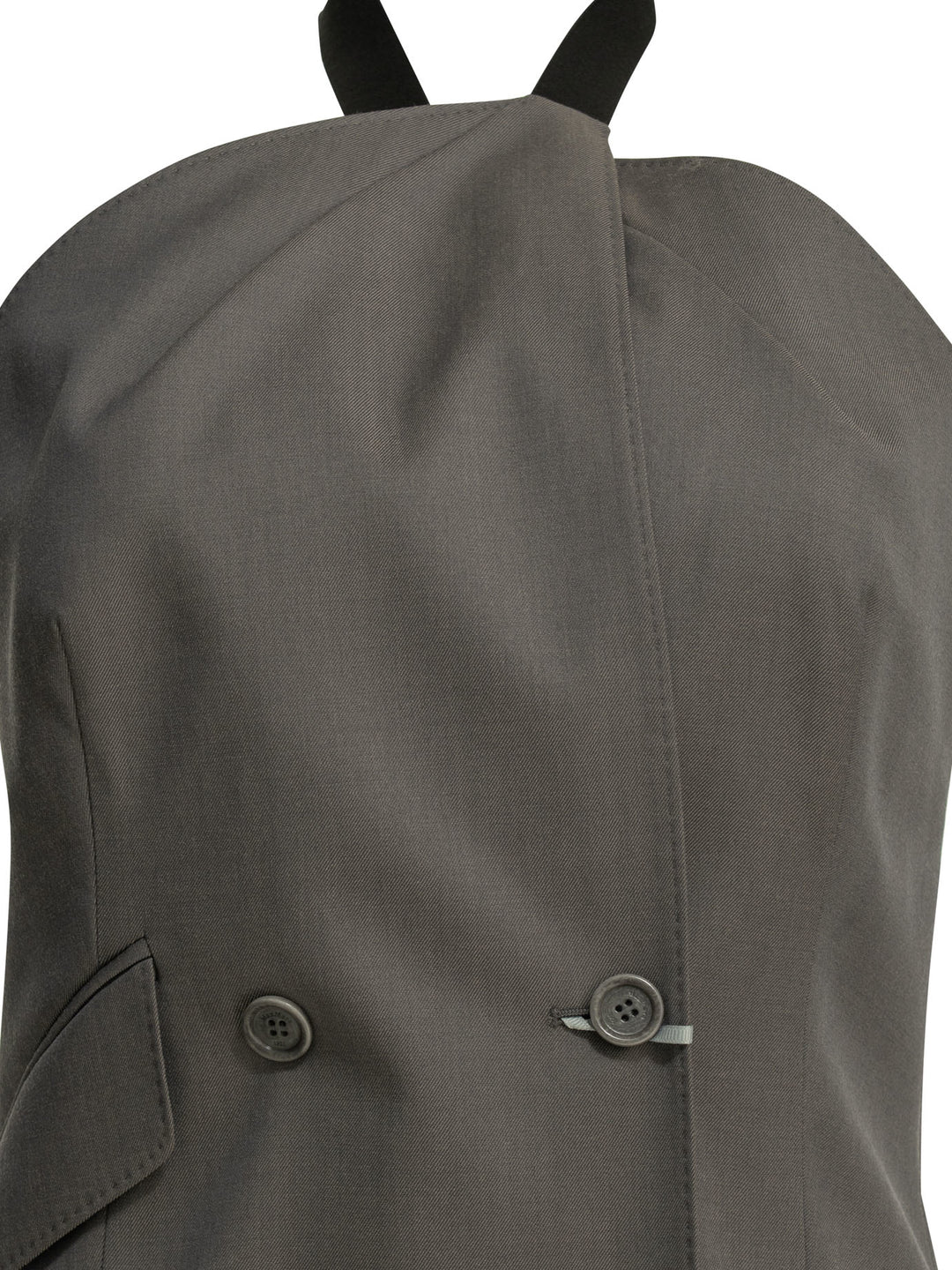 Max Mara Wool Sleeveless Jacket Jackets and Coats - Grey | 86bcfc83ea886adb358c0b73f8b367bf6ee86bcf