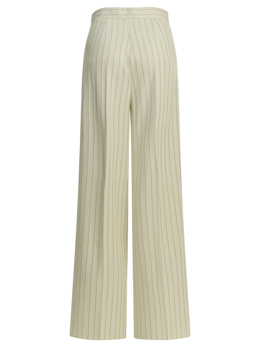 Max Mara Tailored Pinstripe Pants Trousers - Bianco | b6fe6fd9f091535fa1a2de26fba77329d3b0b81c