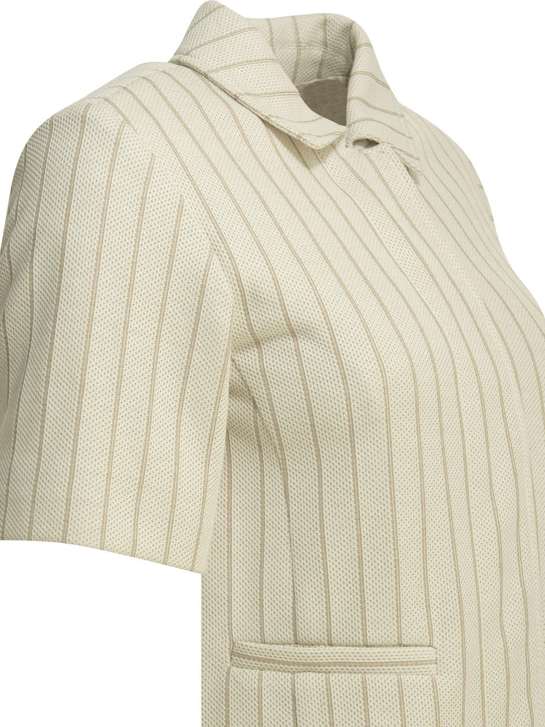Max Mara Pinstripe Blazer Jackets and Coats - Bianco | 47997bb38a04f179c172e03ce7913ef87899fab4