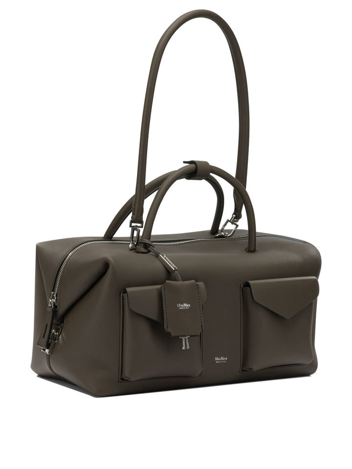 Max Mara Medium Leather Handbag Handbags - Marrone | 887006b00a6b19c2d118d8717546a574eb549497