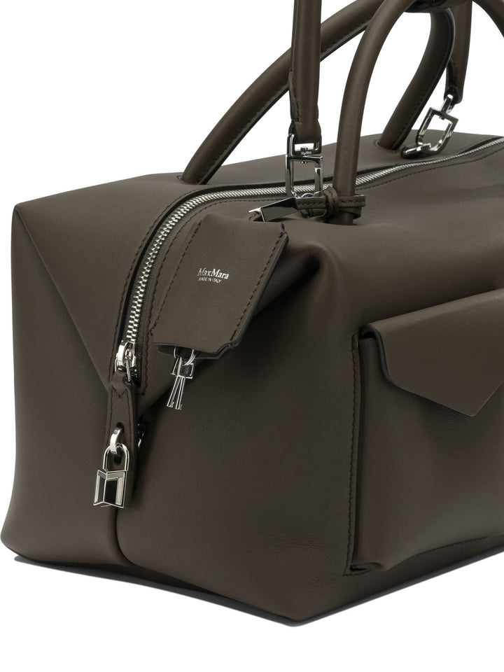 Max Mara Medium Leather Handbag Handbags - Marrone | d2699d0d77f140d16661efa33da8fb422e2a2841