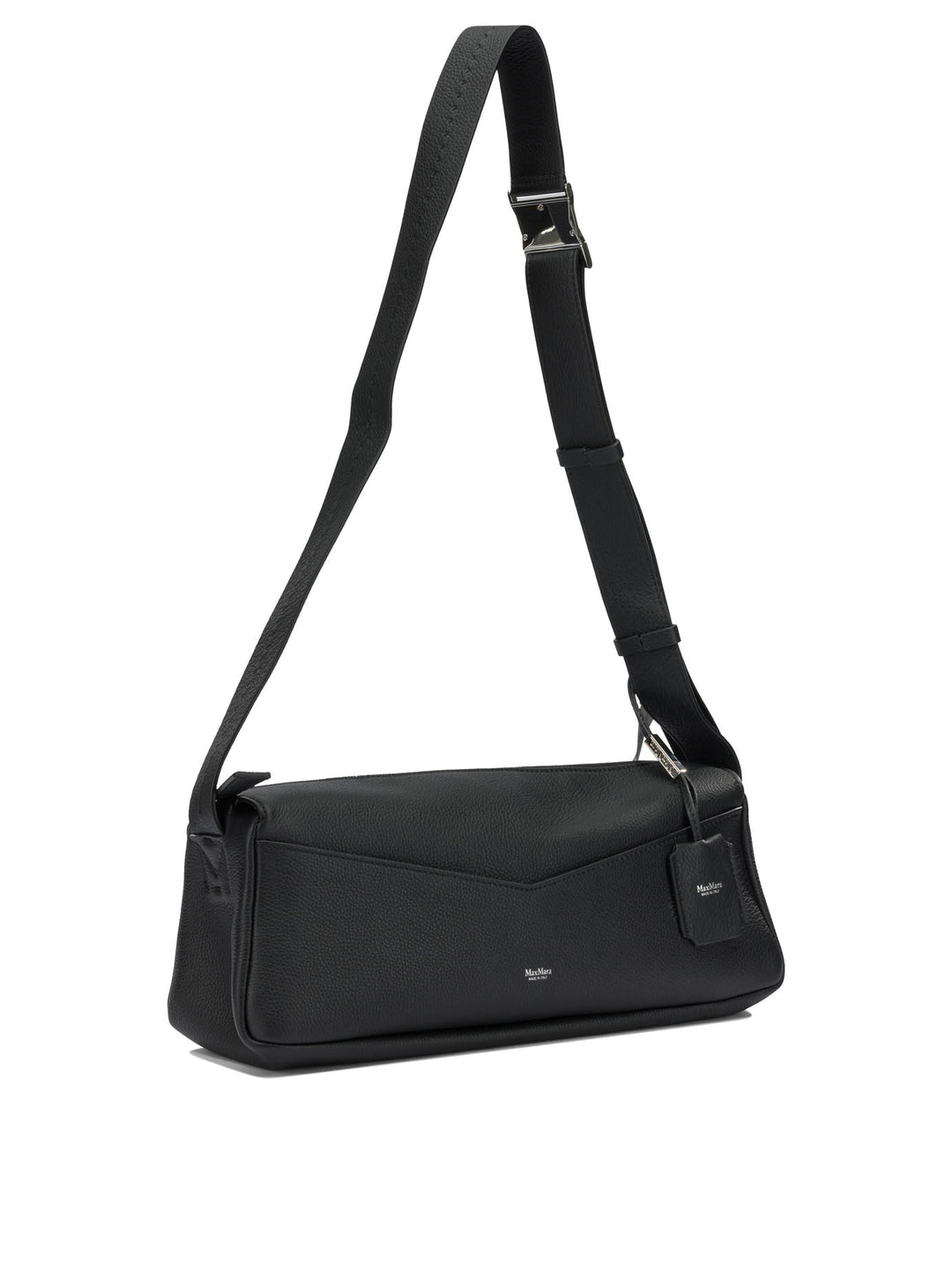Max Mara Medium Leather Shoulder Bag Borse a Spalla e Tracolla - Nero | bd8ee49d0a1d7cfca7205966021838234279ec32