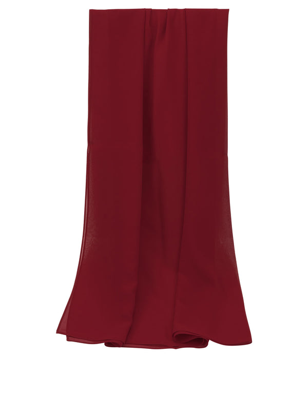 Silk Scarf Sciarpe & Foulard Rosso