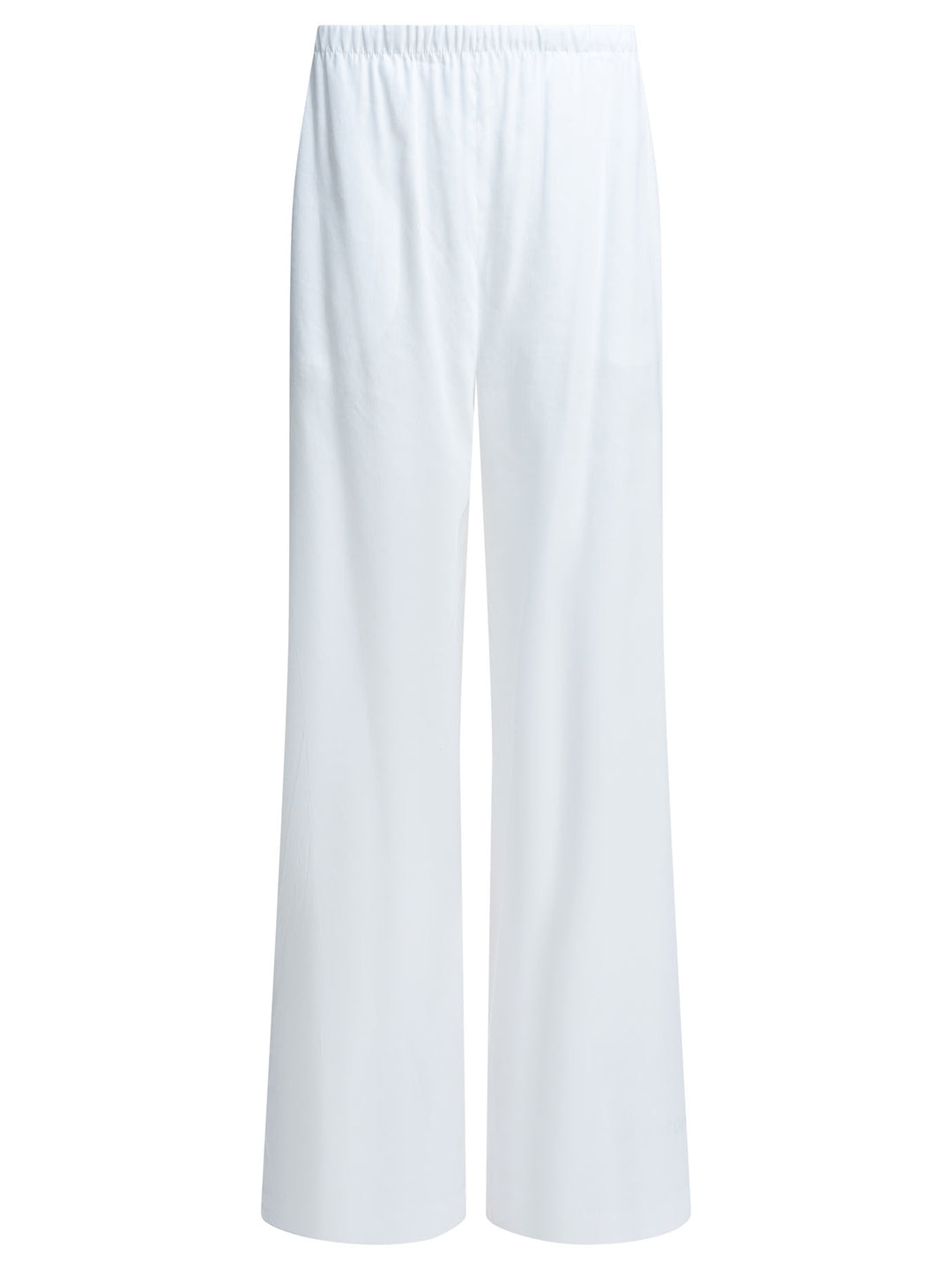 Max Mara Pure Casual Linen Blend Pants Trousers - Bianco | d91ad034d1f1a7ceec99269d90fc6be4a5f4869d
