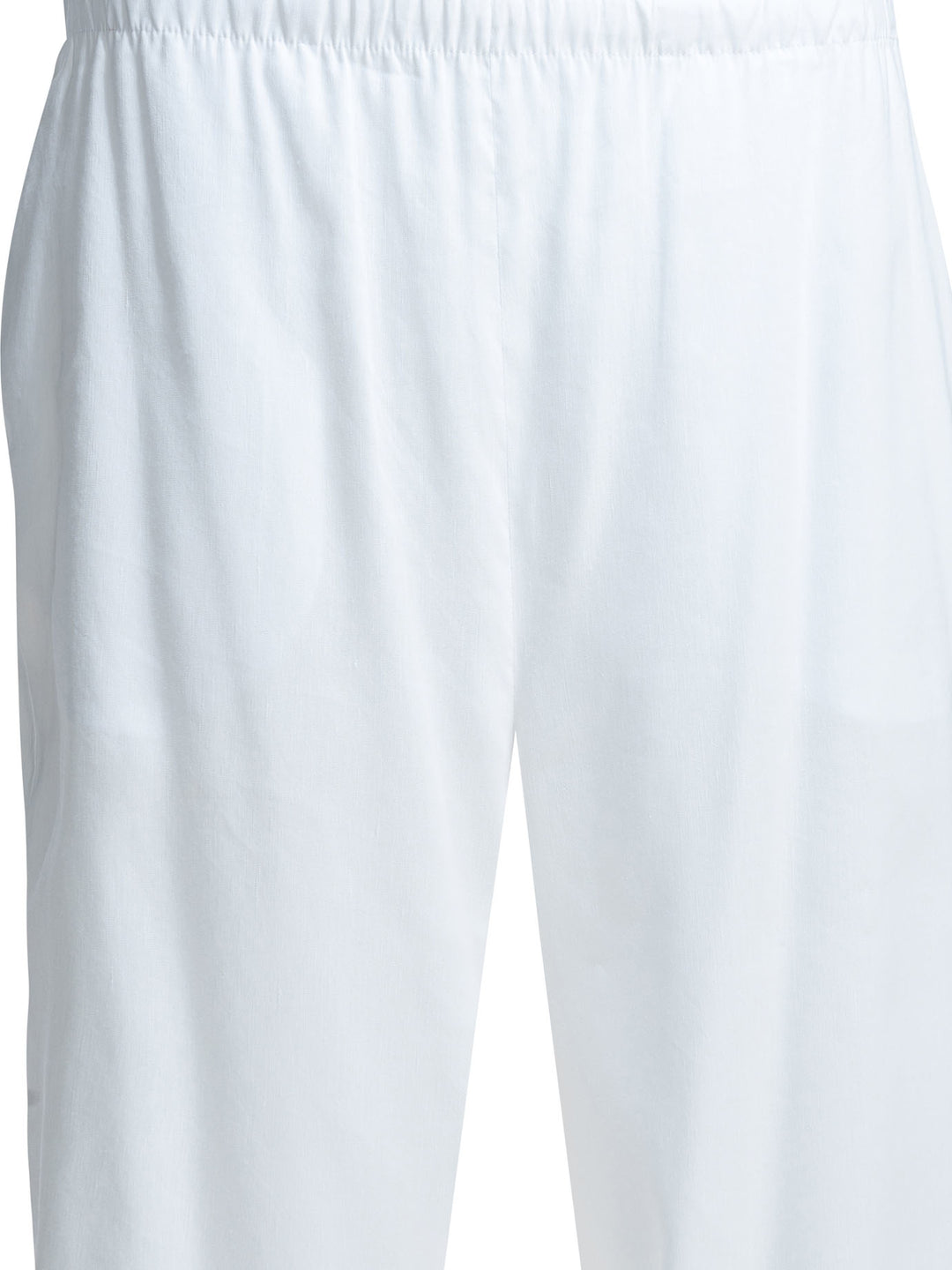 Max Mara Pure Casual Linen Blend Pants Trousers - Bianco | 28814bb0cc0df2284ce449cd47929d353f43b866