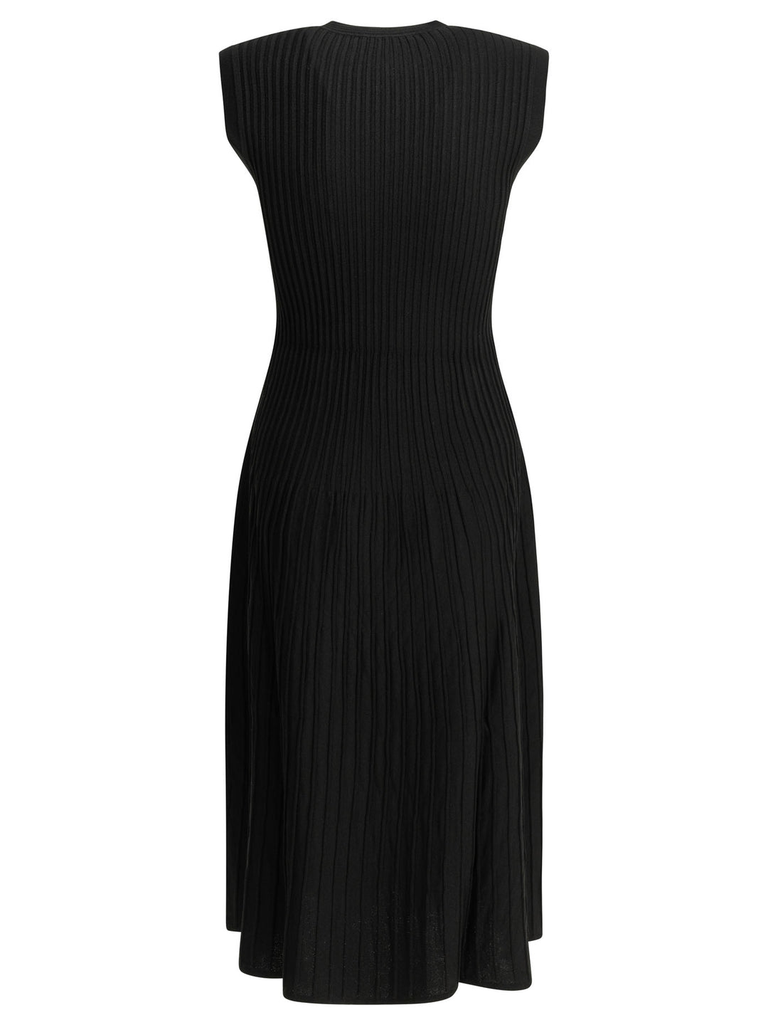 Max Mara Pure Flared Midi Dress Abiti - Nero | 7adc785ac5f5c2791af8521efd95ec1108b24a29