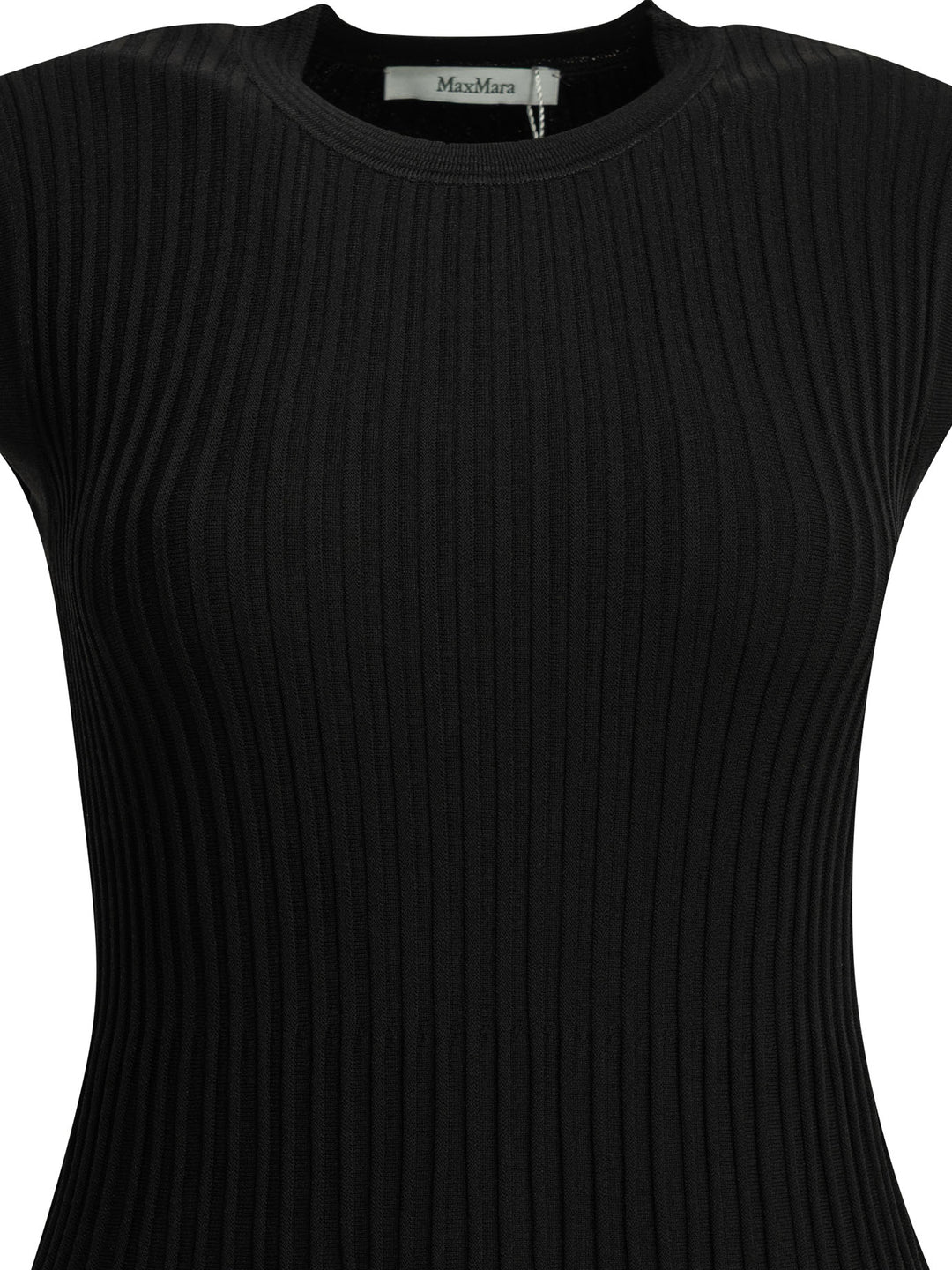 Max Mara Pure Flared Midi Dress Abiti - Nero | 2d6afcf1670bce5f637b492179b18665365d22a0