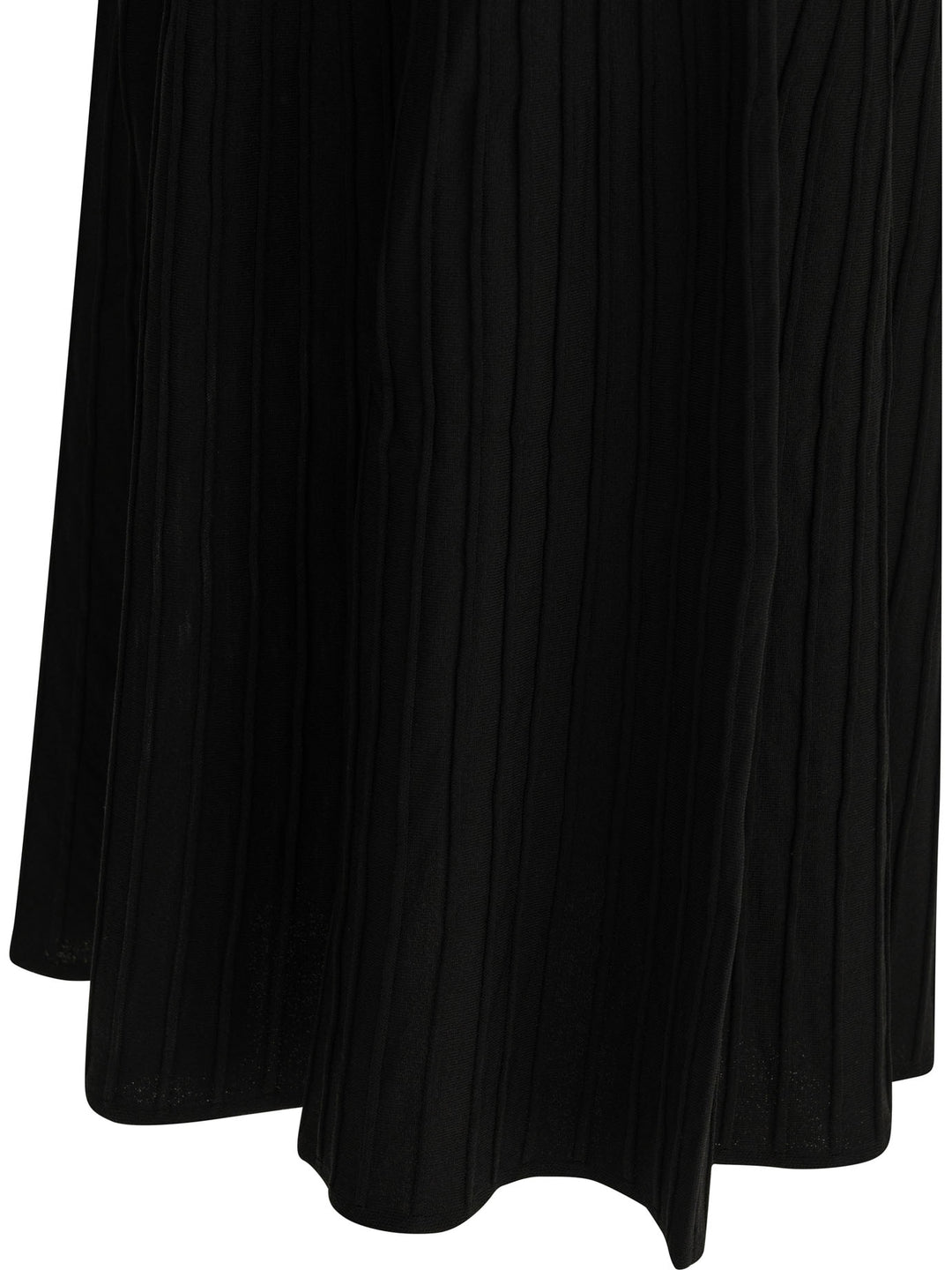 Max Mara Pure Flared Midi Dress Abiti - Nero | bee4e6d65d37f43ee99d065bc0c4f85ef06ce6d5