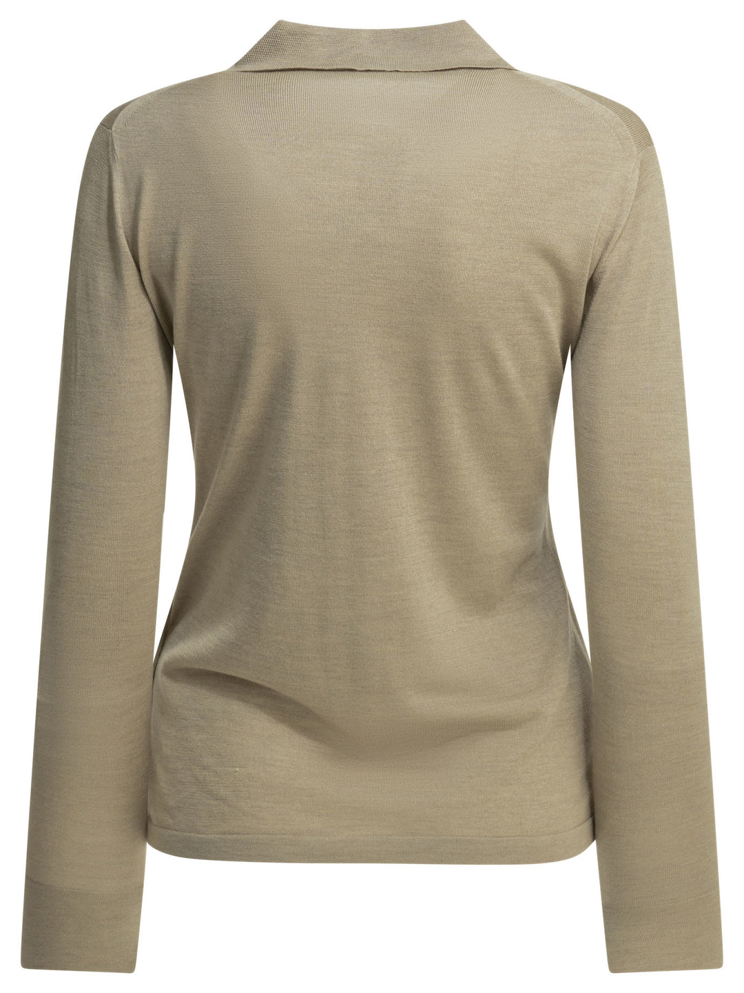 Max Mara Pure Silk Blend Cardigan Knitwear - Beige | 9a2b7731ac525f0a73fcdf202f30d58e12ef976b