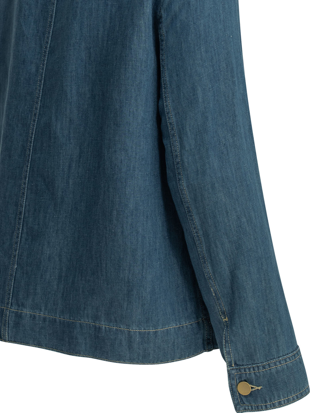 Max Mara S Casual Denim Shirt Shirts - Blu | ce066dcbd5ab3ea83f11742fffc26e4e84ebc8ad