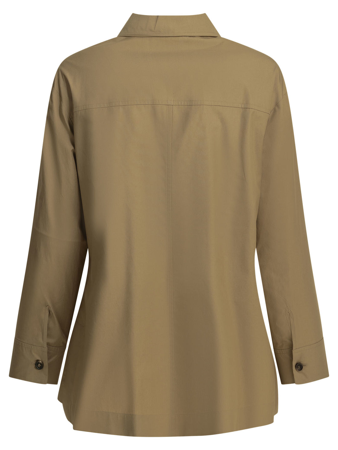Max Mara S Casual Cotton Shirt Shirts - Beige | eba6ff199179f76f2db25ba078eba4fa1f1aa091
