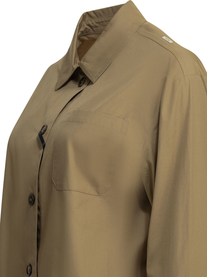 Max Mara S Casual Cotton Shirt Shirts - Beige | 73d98e7226c424920b271efb0fba8e73126eb79f