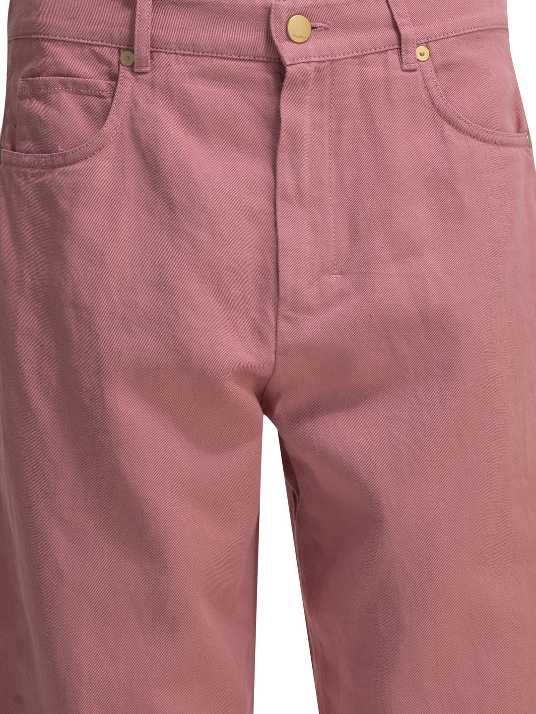 Max Mara S Casual Cotton Linen Pants Trousers - Rosa | 670bf480a161673f361abdeae36aa3645eae0063