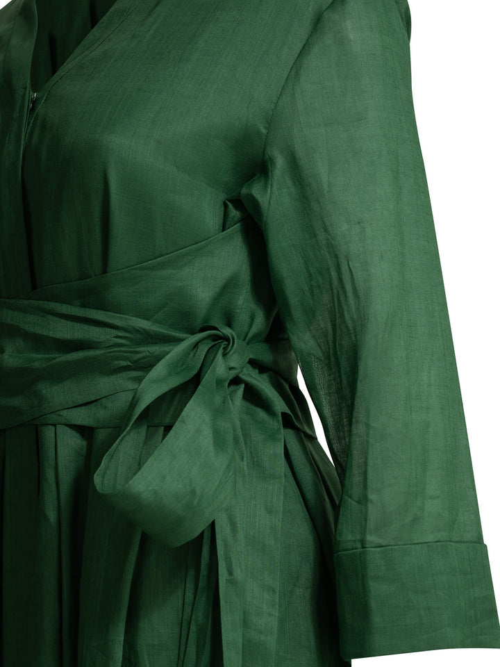 Max Mara S Chemisier Midi Dress Abiti - Verde | 07a17a5067ba8da934ce0252b2f74f7eef9b9abe