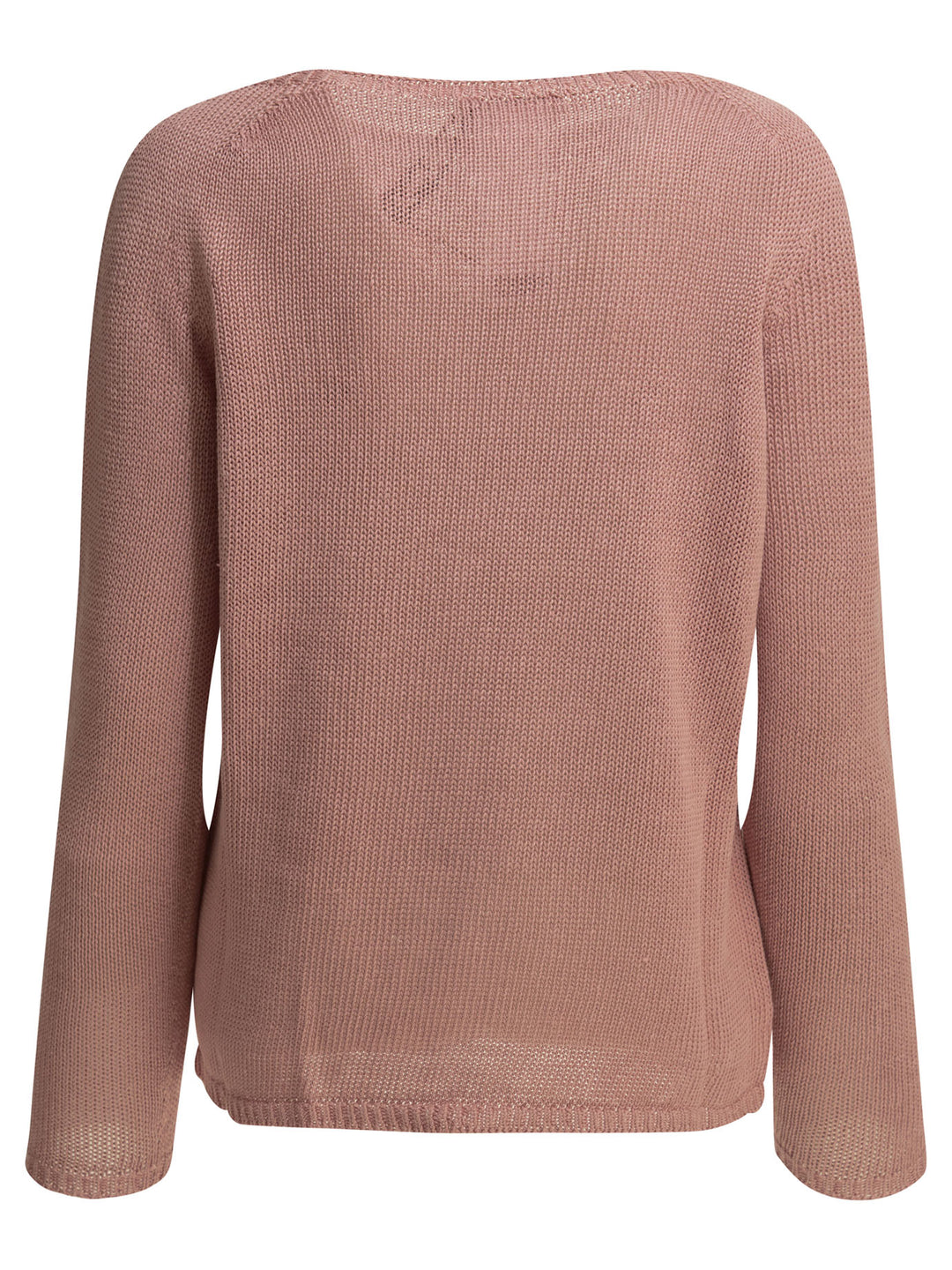 Max Mara S Round Neck Sweater Knitwear - Rosa | f07869b8afcbbc02251b673d0398d43a5460dd2d