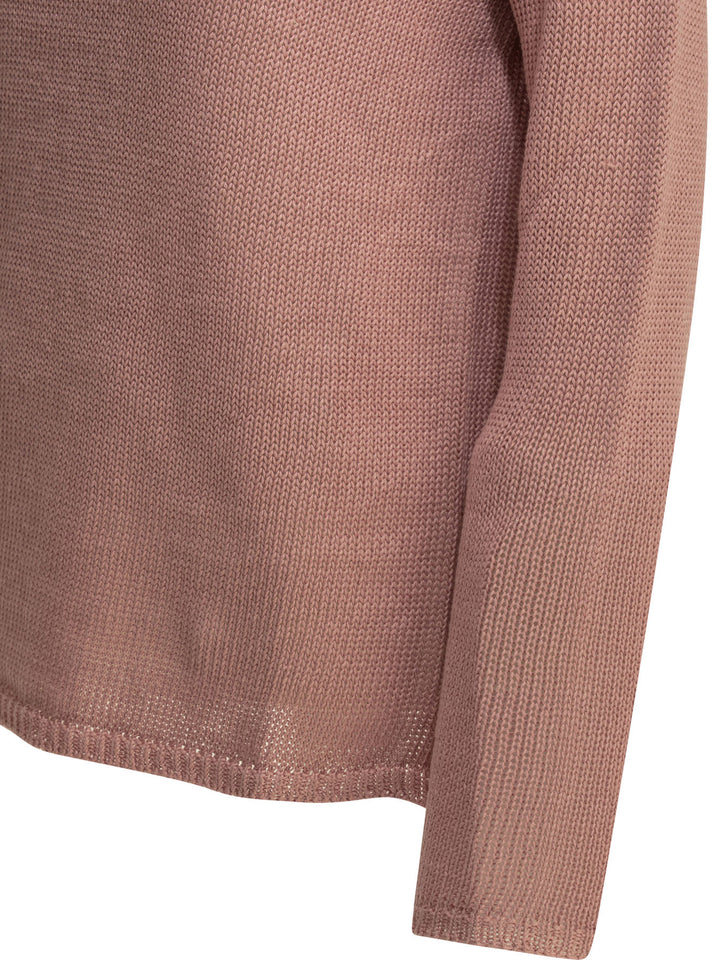 Max Mara S Round Neck Sweater Knitwear - Rosa | 19ac8d7e1443c0c6c16a1c09ecfca62556255f40