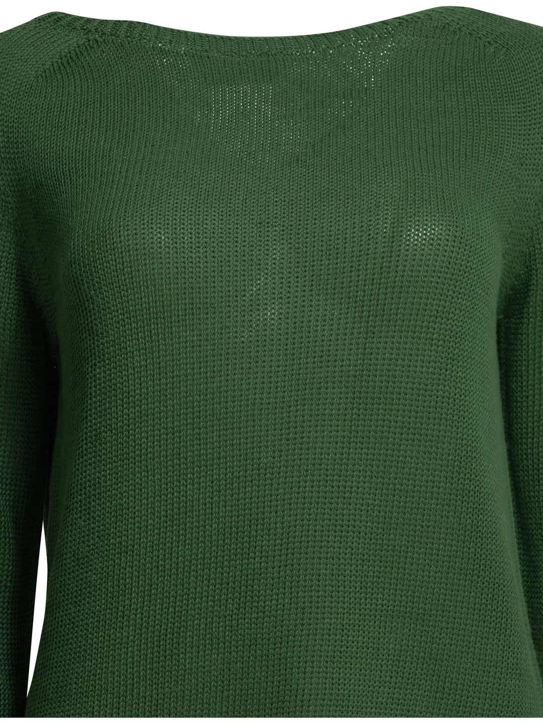 Max Mara S Round Neck Sweater Knitwear - Verde | 7e2d5ecf1613db274003fec910d27a20d7336cc0