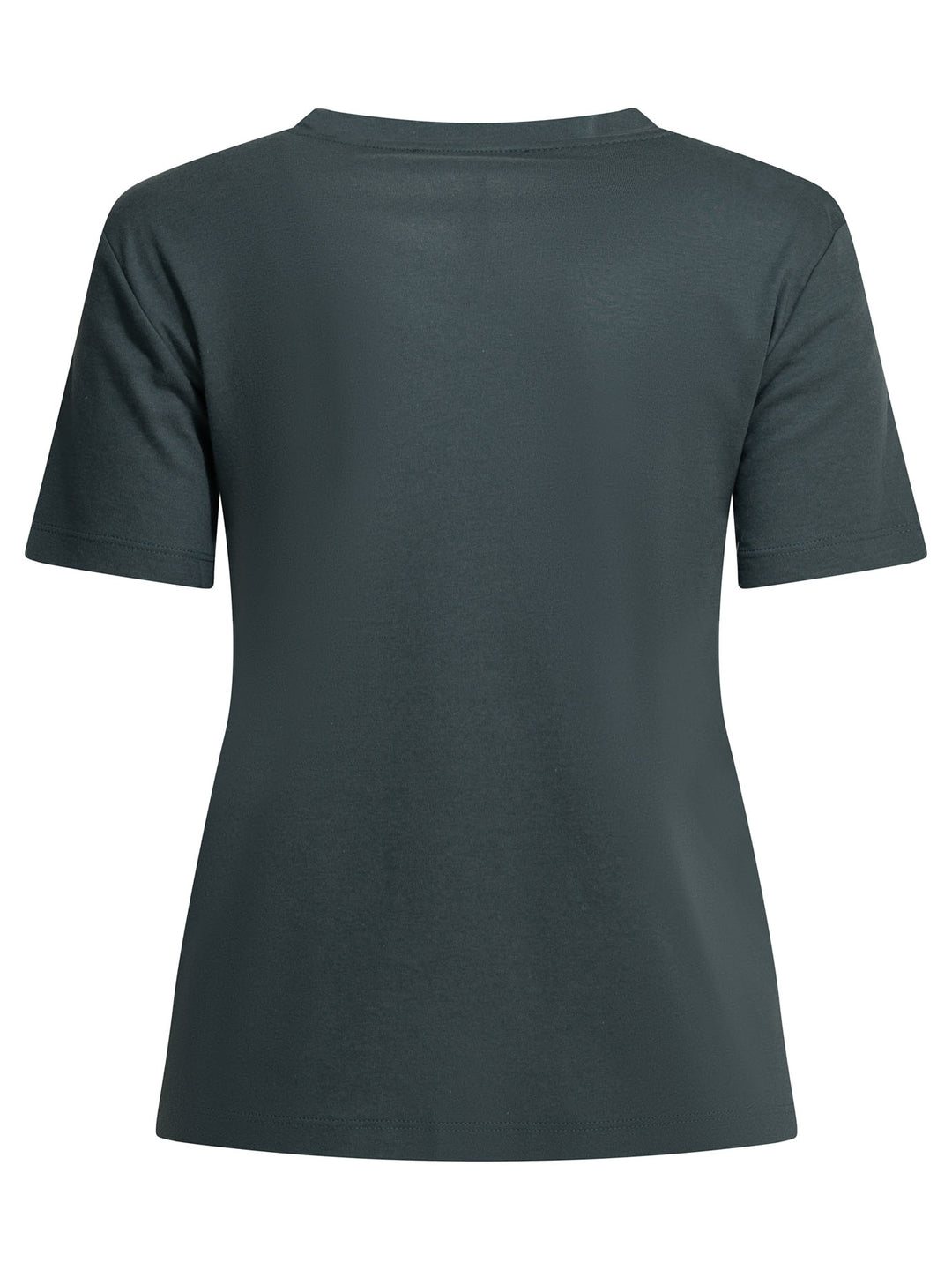 Max Mara S Crew-Neck T-Shirt With Jewel Embroidery T-shirts - Blu | 218877754f03db18a4b0540f9b7ab716fe169583