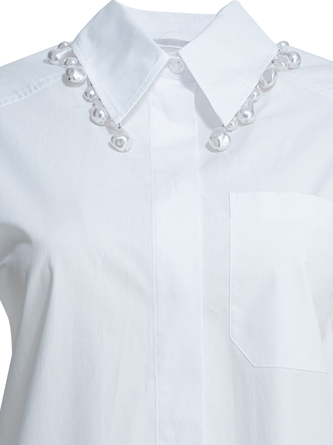 Max Mara Sportmax Casual Shirt Shirts - Bianco | f5165a42fb278cdf329d7f2c12b2c627a0d3294e