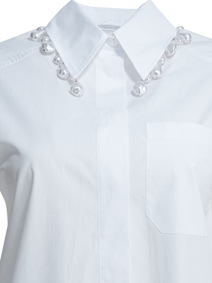 Max Mara Sportmax Casual Shirt Shirts - Bianco | f5165a42fb278cdf329d7f2c12b2c627a0d3294e