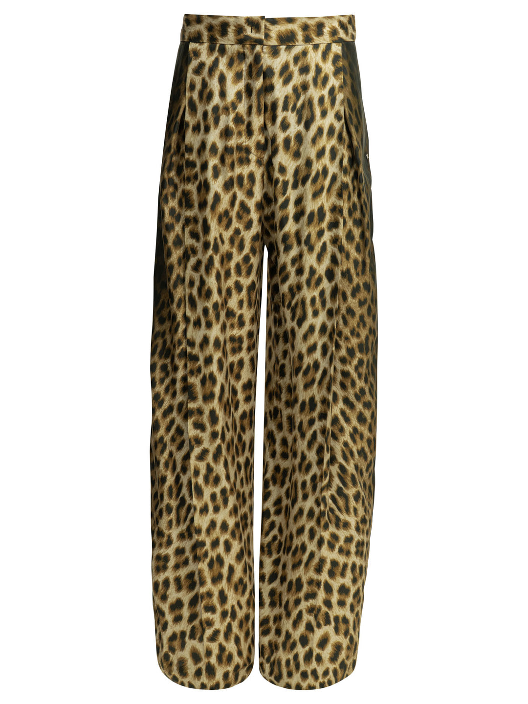 Max Mara Sportmax Casual Animal Pants Trousers - Marrone | cd97545c5a7d220b72bcc664c58ec542cf53acc7