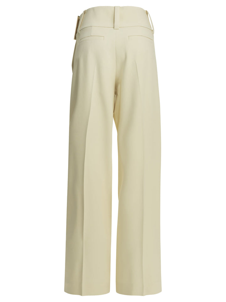 Max Mara Sportmax Tailored Pants Trousers - Bianco | 91289b27b3225675bfe6ed3dfc981f9ce2e38254