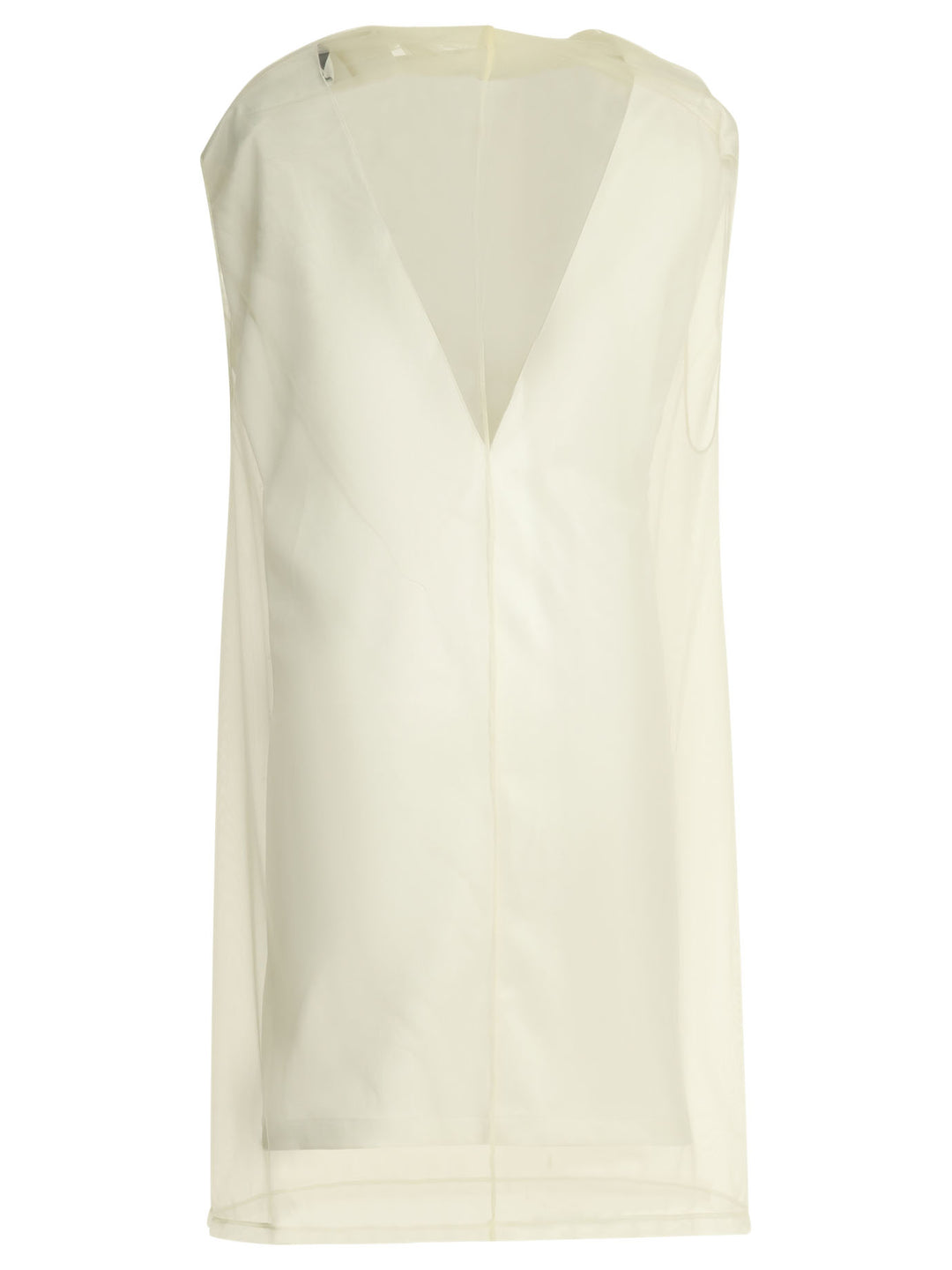 Max Mara Sportmax Asymmetrical Short Dress Abiti - Bianco | 49f03f4968efac80bbed9bf61265d39974fce394