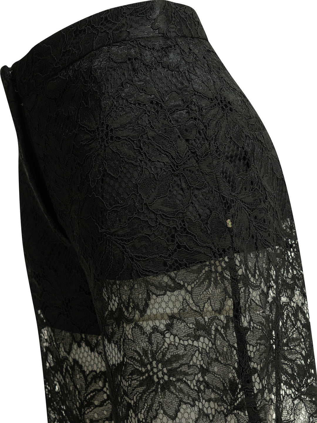 Max Mara Sportmax Casual Lace Pants Trousers - Nero | e39bdfb365e730eaa0c3215e7414f9823317dcad