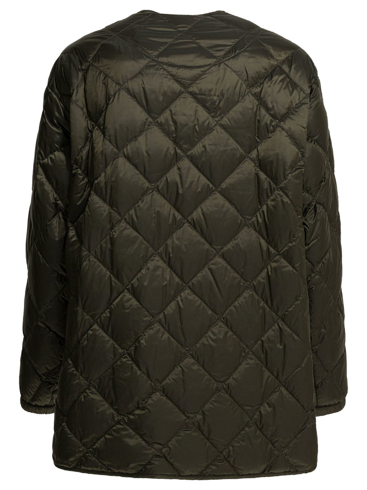 Max Mara The Cube Short Canvas Down Jacket Jackets and Coats - Verde | 2cc9464d4539d9cb23ea447c975e2dc09e26e73b
