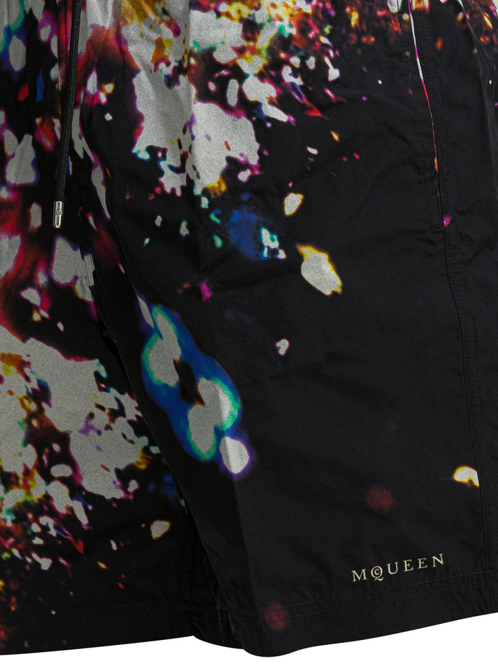 Mcqueen Beachwear Swimwear - Nero | 1c66805a41eee8f985cf06176ef07ae96580f47c