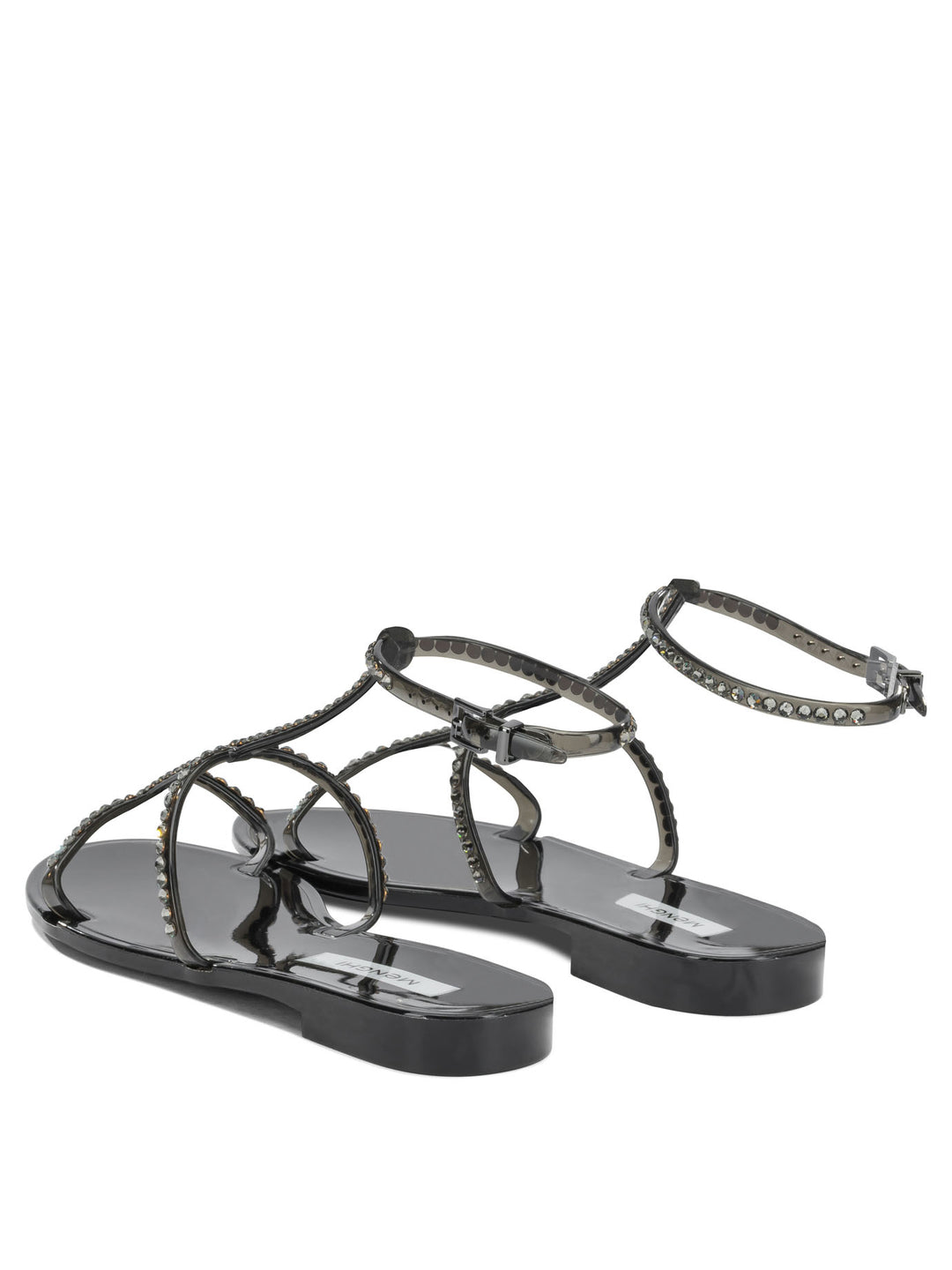 Menghi James Jelly Sandali - Nero | 51d77150446d75ed58db2c0fcbe546e04a40859e