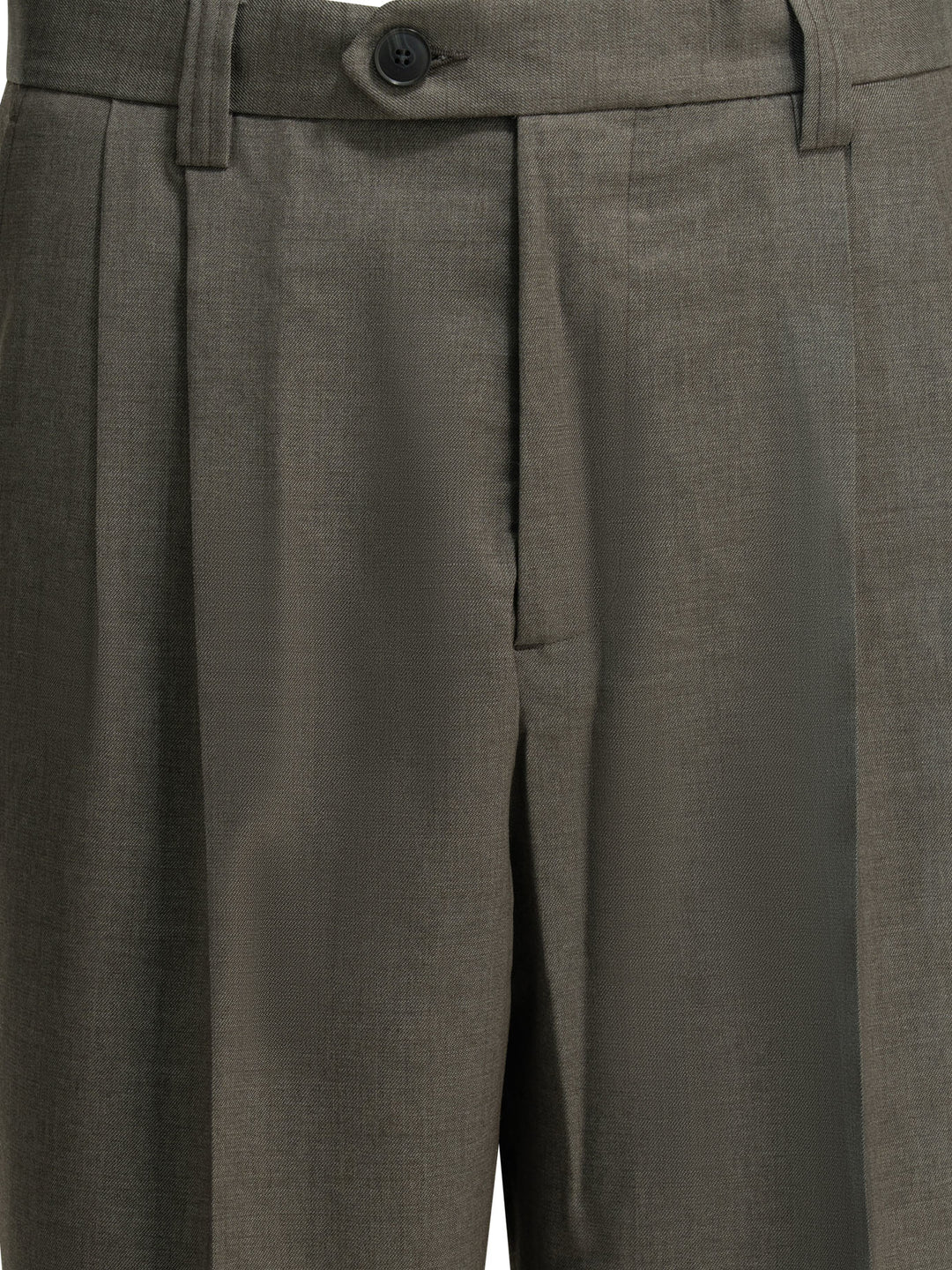 Mfpen Wool Tailored Pants Trousers - Marrone | 7e09e78f279313bbede0e2b0fa0435b81bca2589