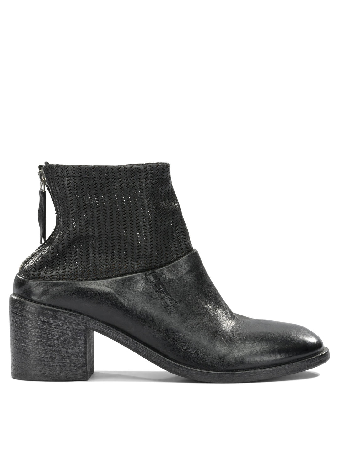 Moma 70mm Zippered Ankle Boots Boots and Ankle Boots - Nero | 09c778fde0f49fcef134f33a23f4940f33dc5ac7