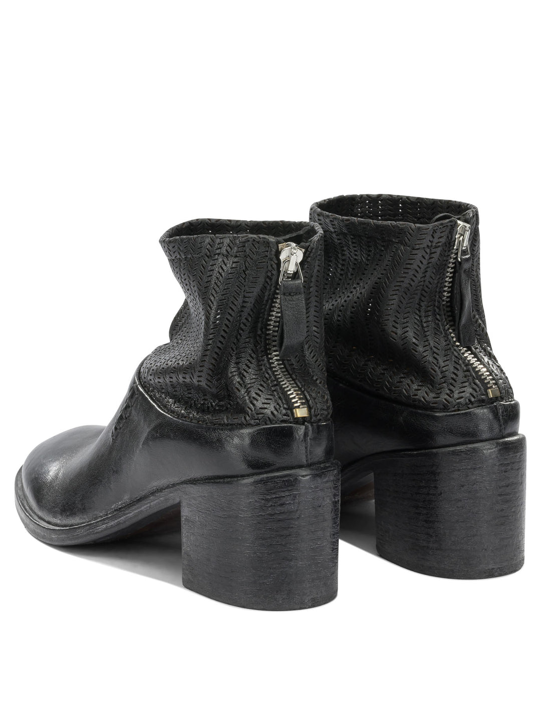 Moma 70mm Zippered Ankle Boots Boots and Ankle Boots - Nero | e27ef9a3c08fb9fed919007b08e364f6359e7ea8