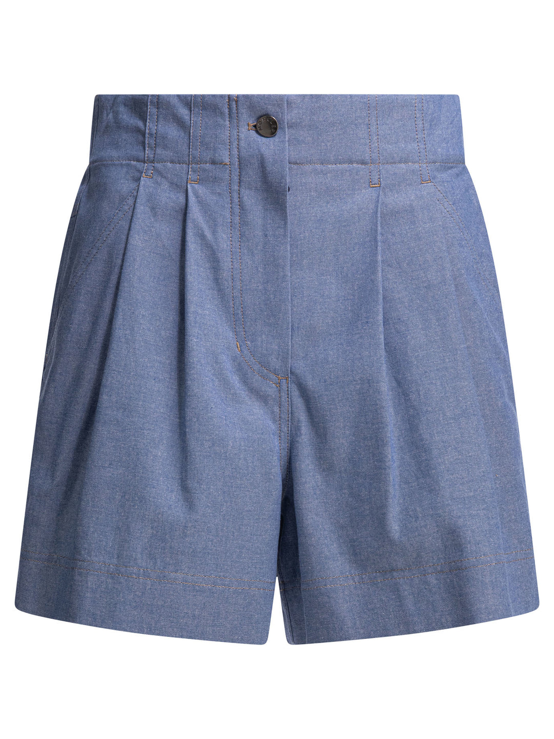 Moncler Grenoble Cotton Shorts - Light blue | 6c8f14f7e1bdbcc67d5d7f10416bd5788d6406f7