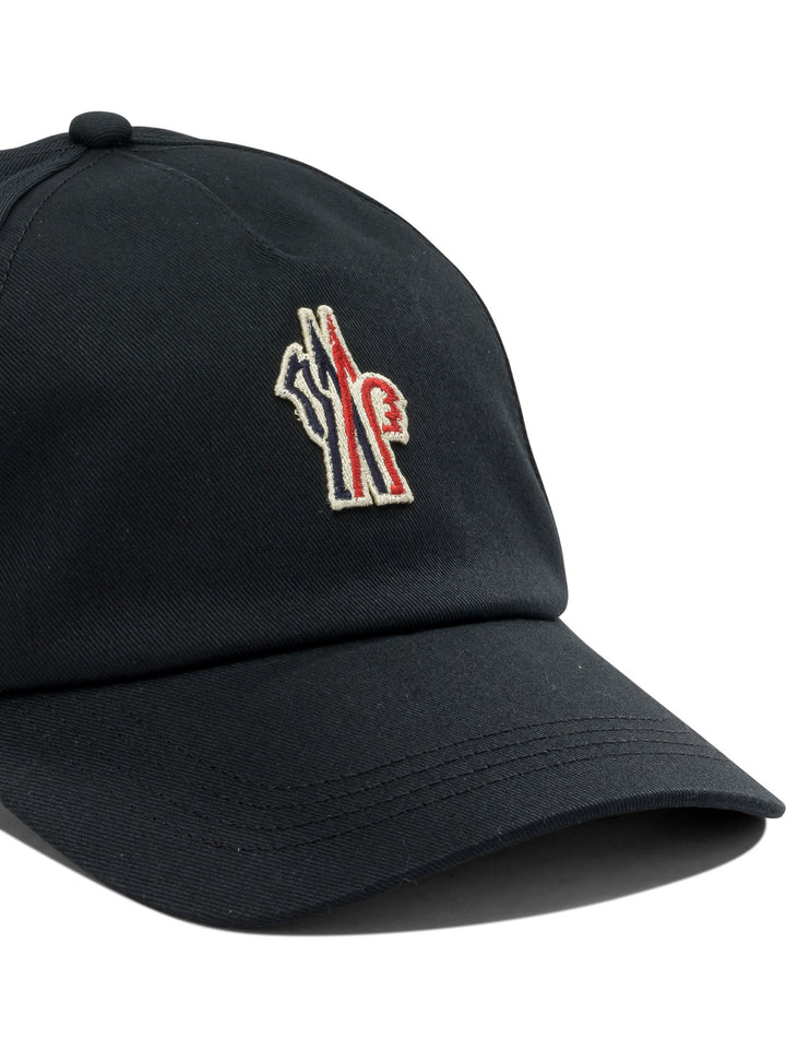 Moncler Grenoble Baseball Cap With Logo Cappelli - Nero | f0642111911006ffdf14da2d554bde0bc48cca55