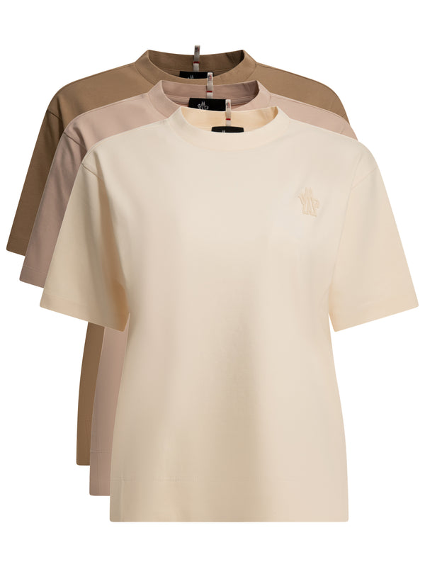 Rundhals-T-Shirt mit Logo T-Shirts Mehrfarbig