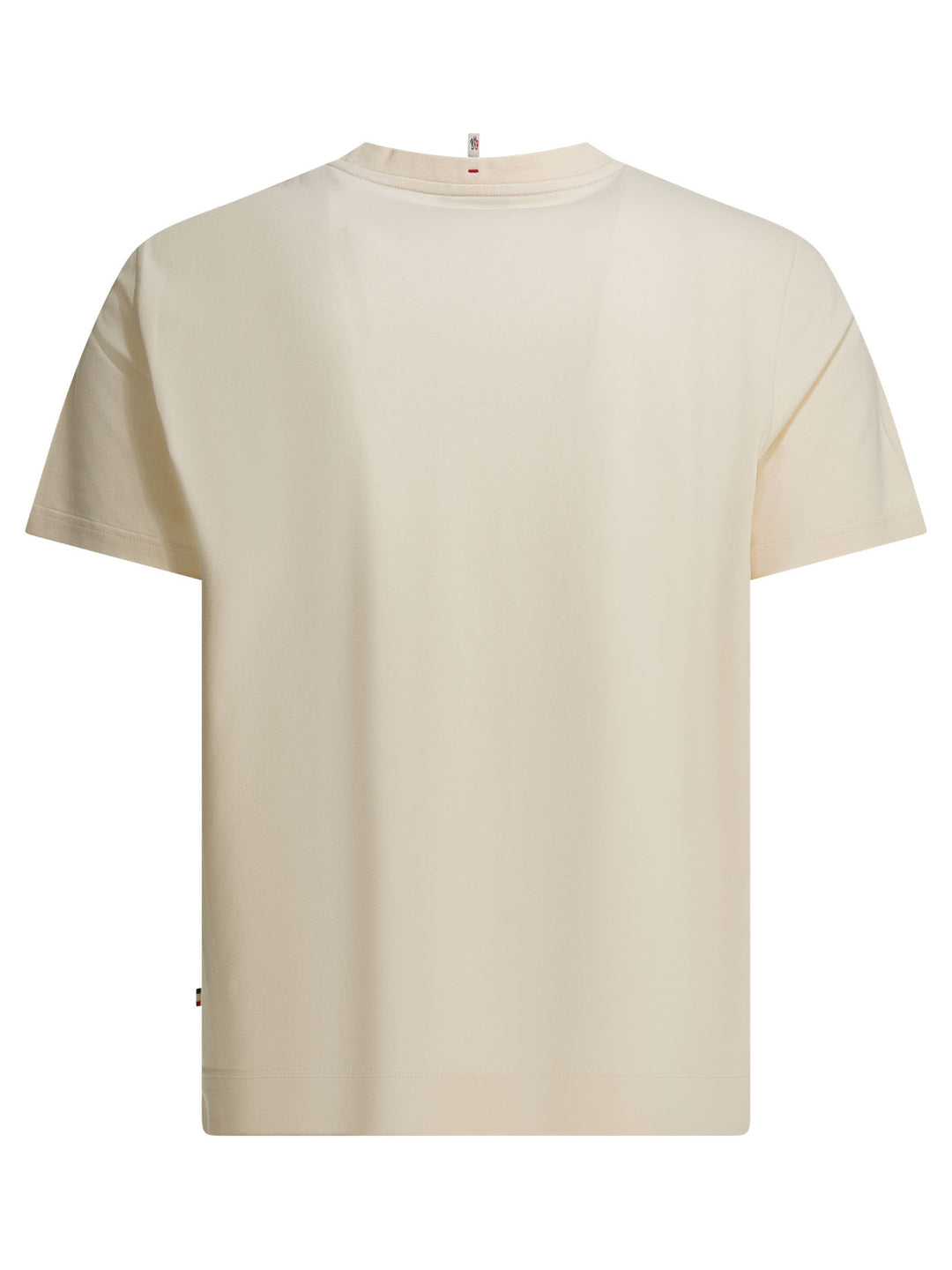 Moncler Grenoble Crew-Neck T-Shirt With Logo Print T-shirts - Bianco | 55483a315d6393ebde36218f24fa320ff8252e20